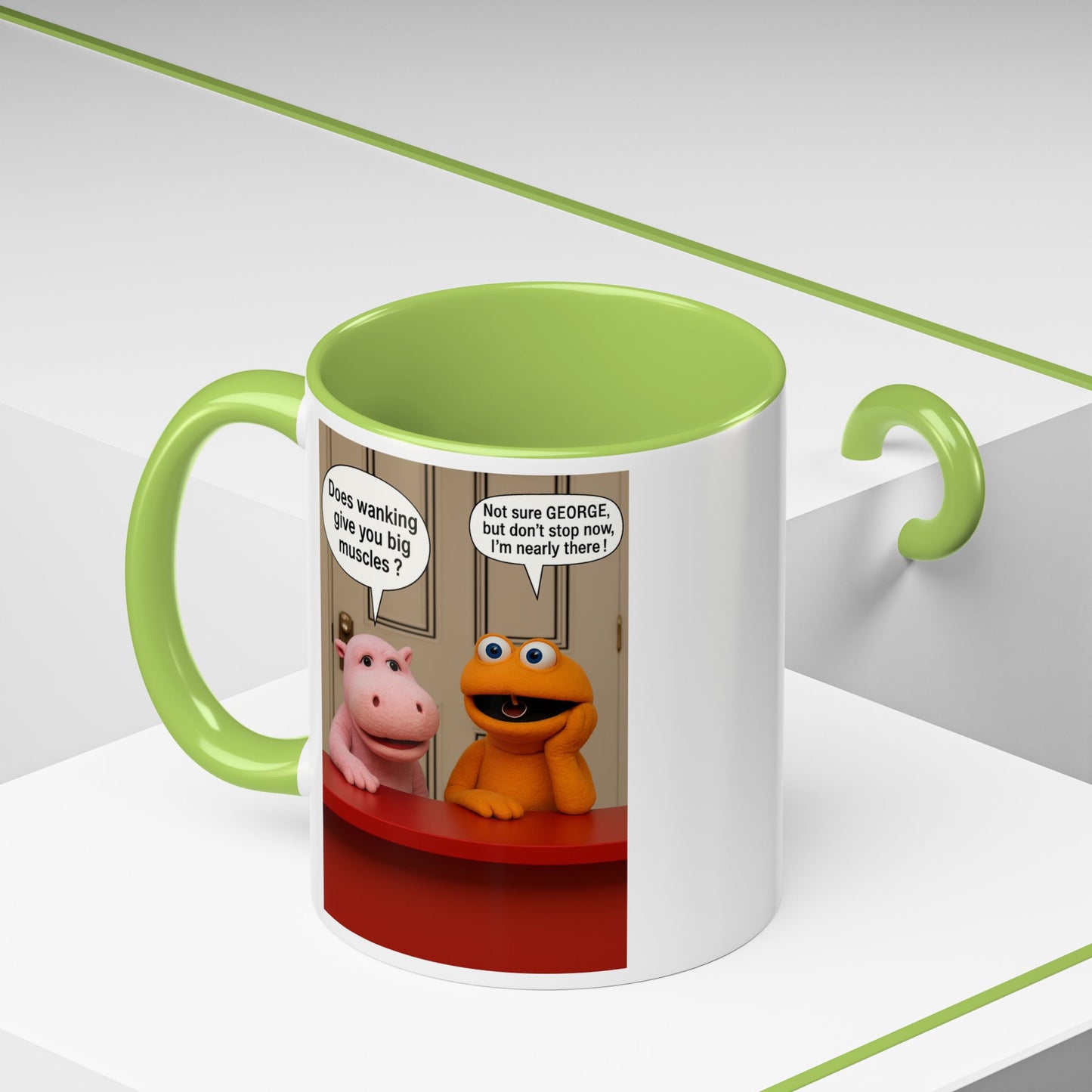 Rainbow funny Mug - 11oz,