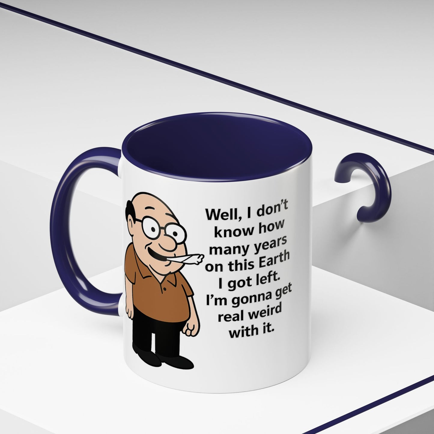 Get weird with it funny Mug - 11oz,