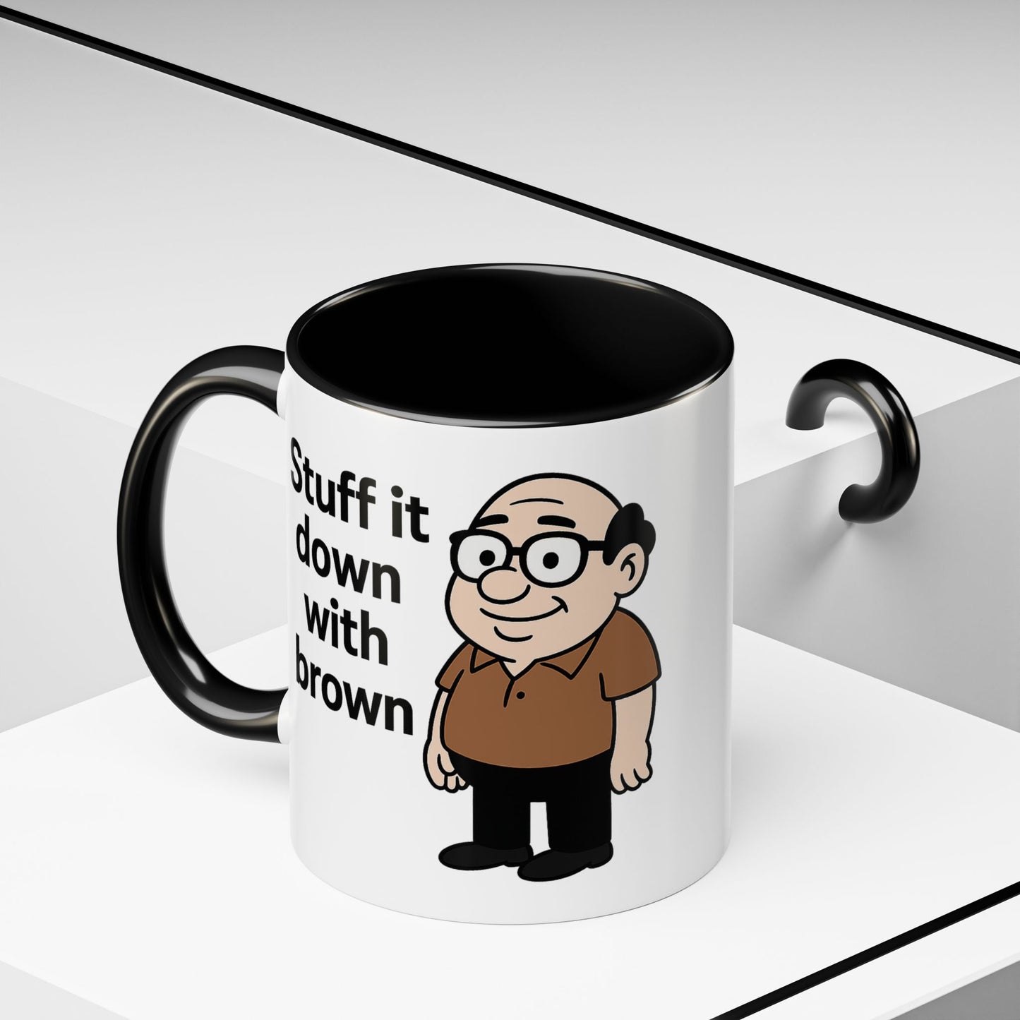 Down with Brown Mug - 11oz,