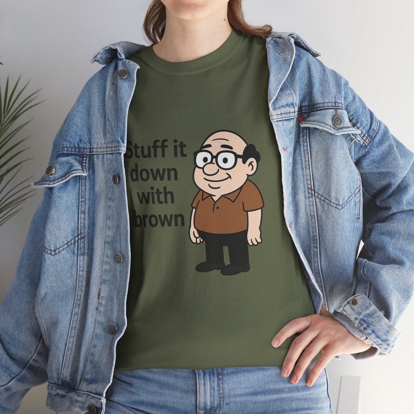 Stuff it down Unisex Heavy Cotton Tee