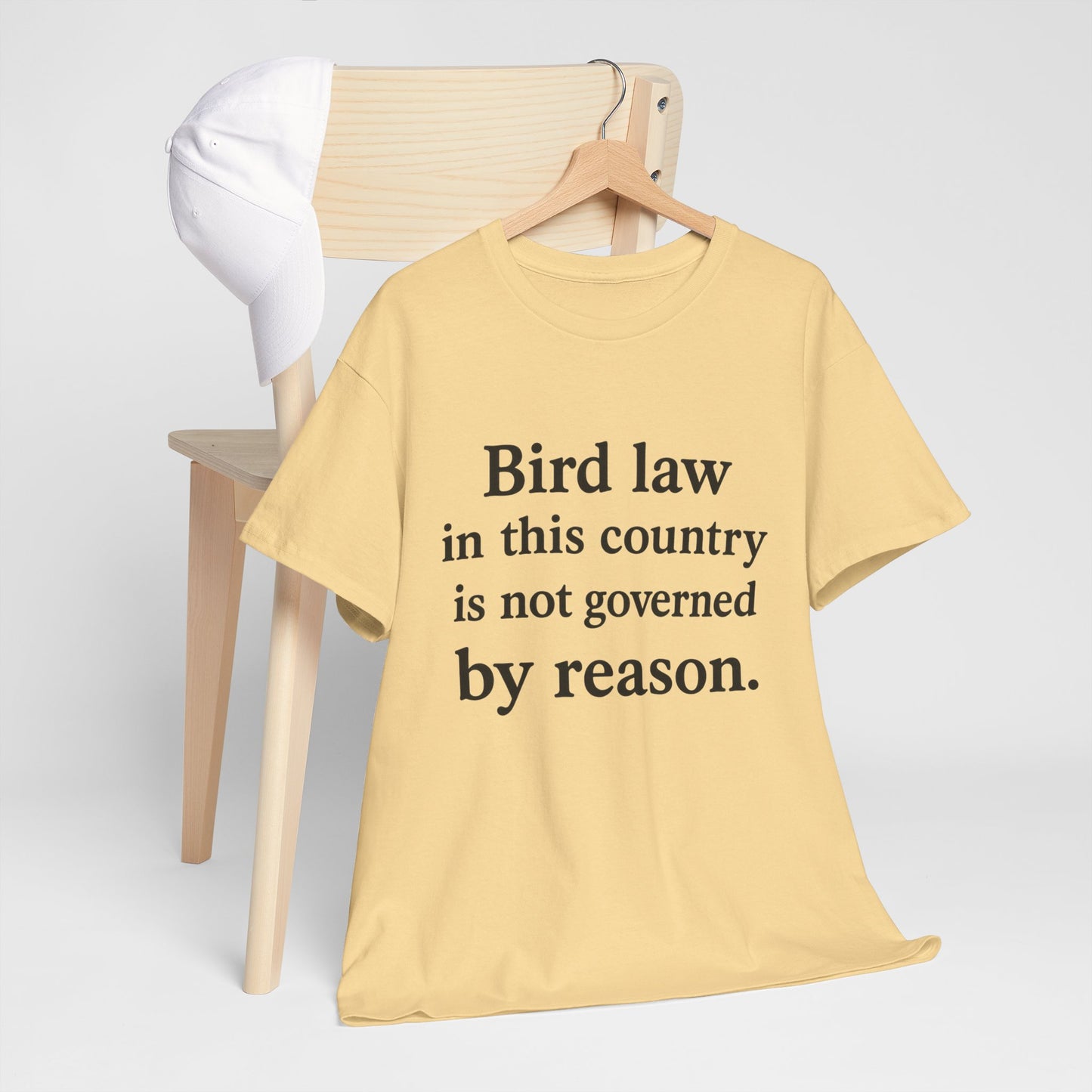 Bird Law Unisex Heavy Cotton Tee