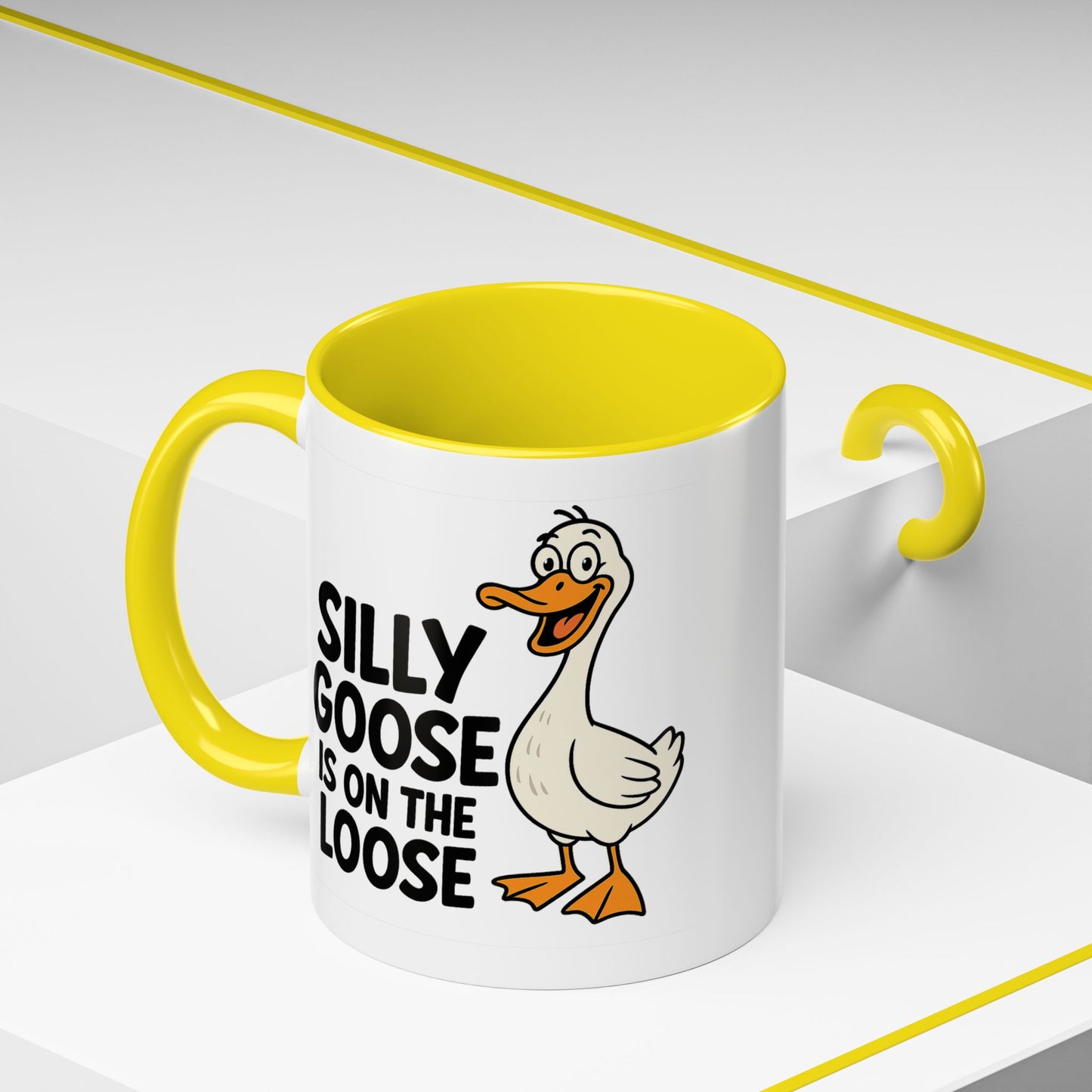 Silly goose funny Mug - 11oz,