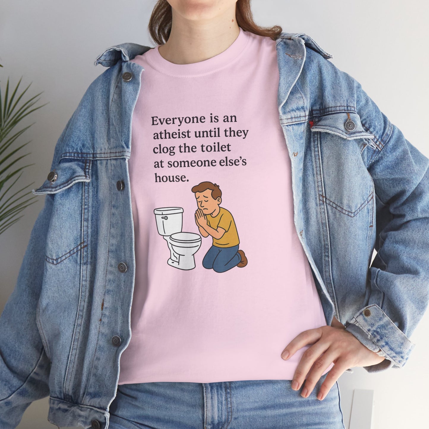 Clog toilet Unisex Heavy Cotton Tee