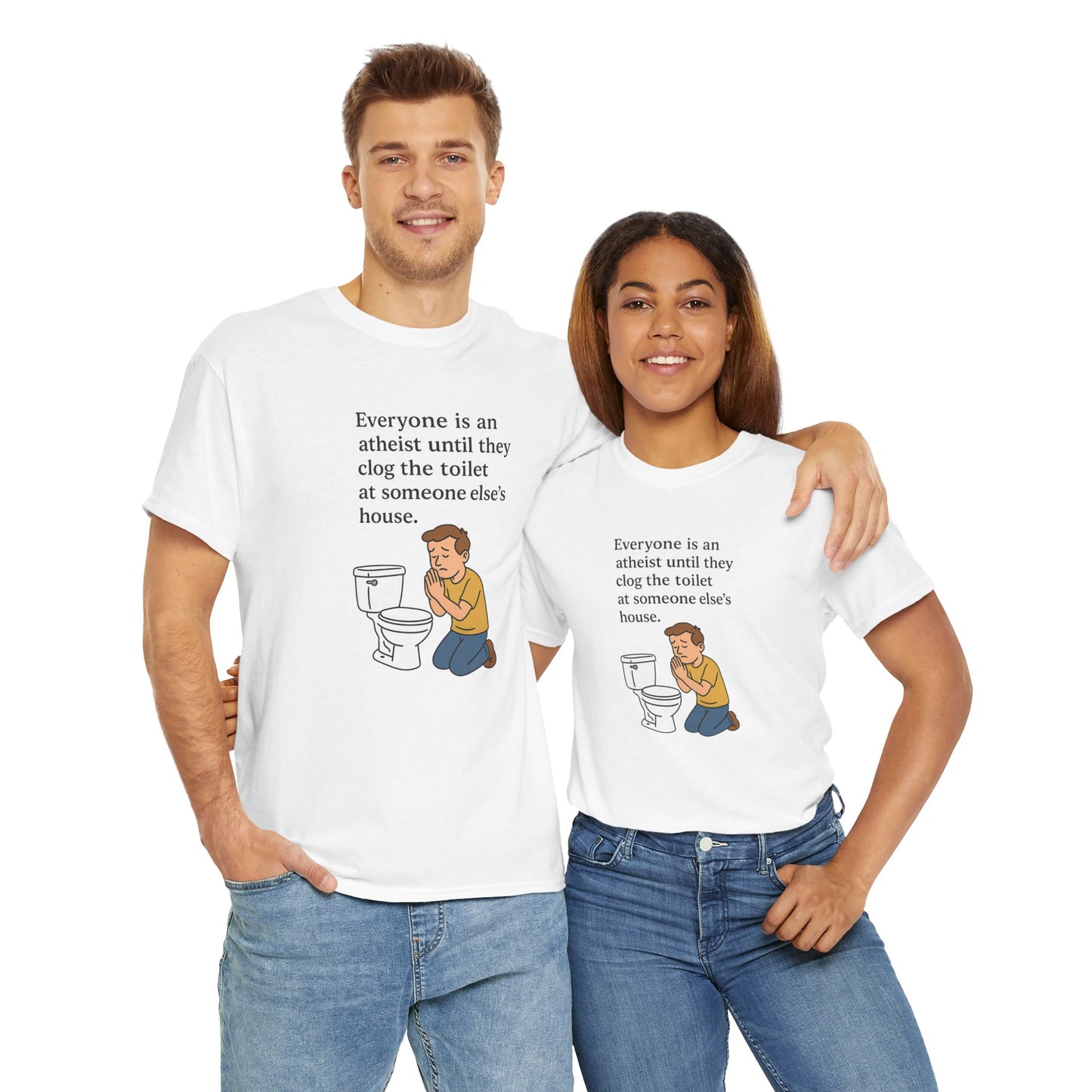 Clog toilet Unisex Heavy Cotton Tee