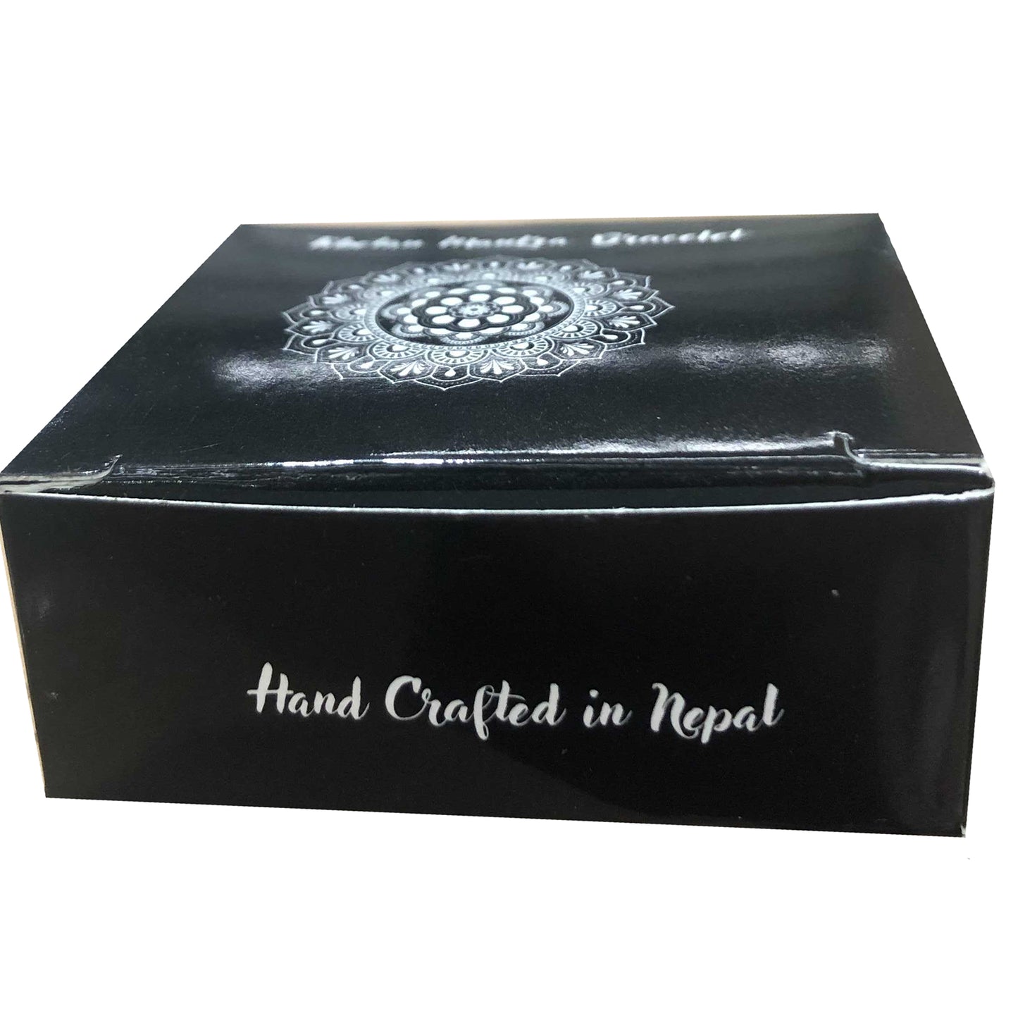 Out of Stock. Copper Tibetan Bracelet - Slim Tribal Swirls