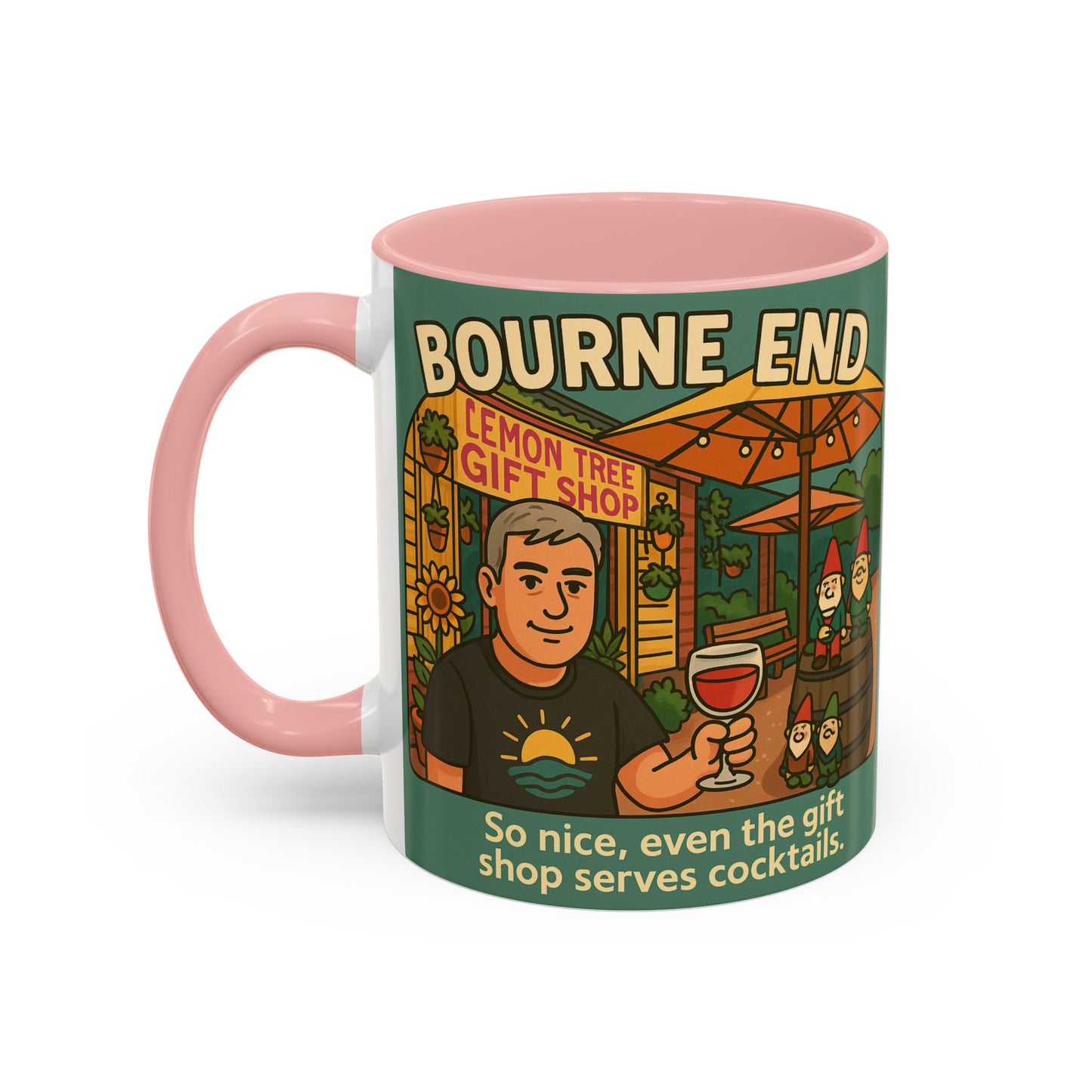 Bourne end mug. Gift Shop - Fun from The Lemon Tree