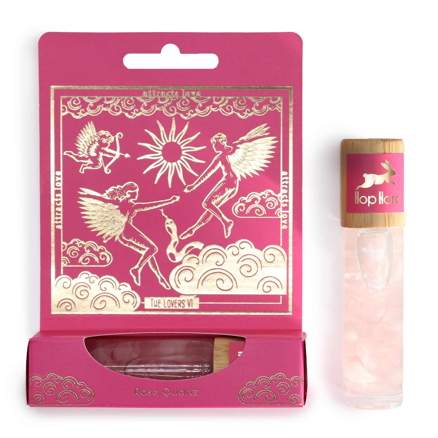 HH Tarot Roll On - The Lovers (Rose Quarz)
