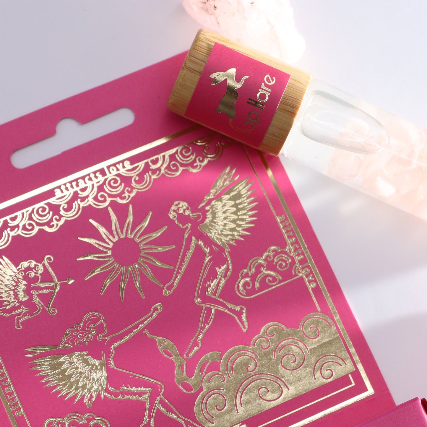 HH Tarot Roll On - The Lovers (Rose Quarz)