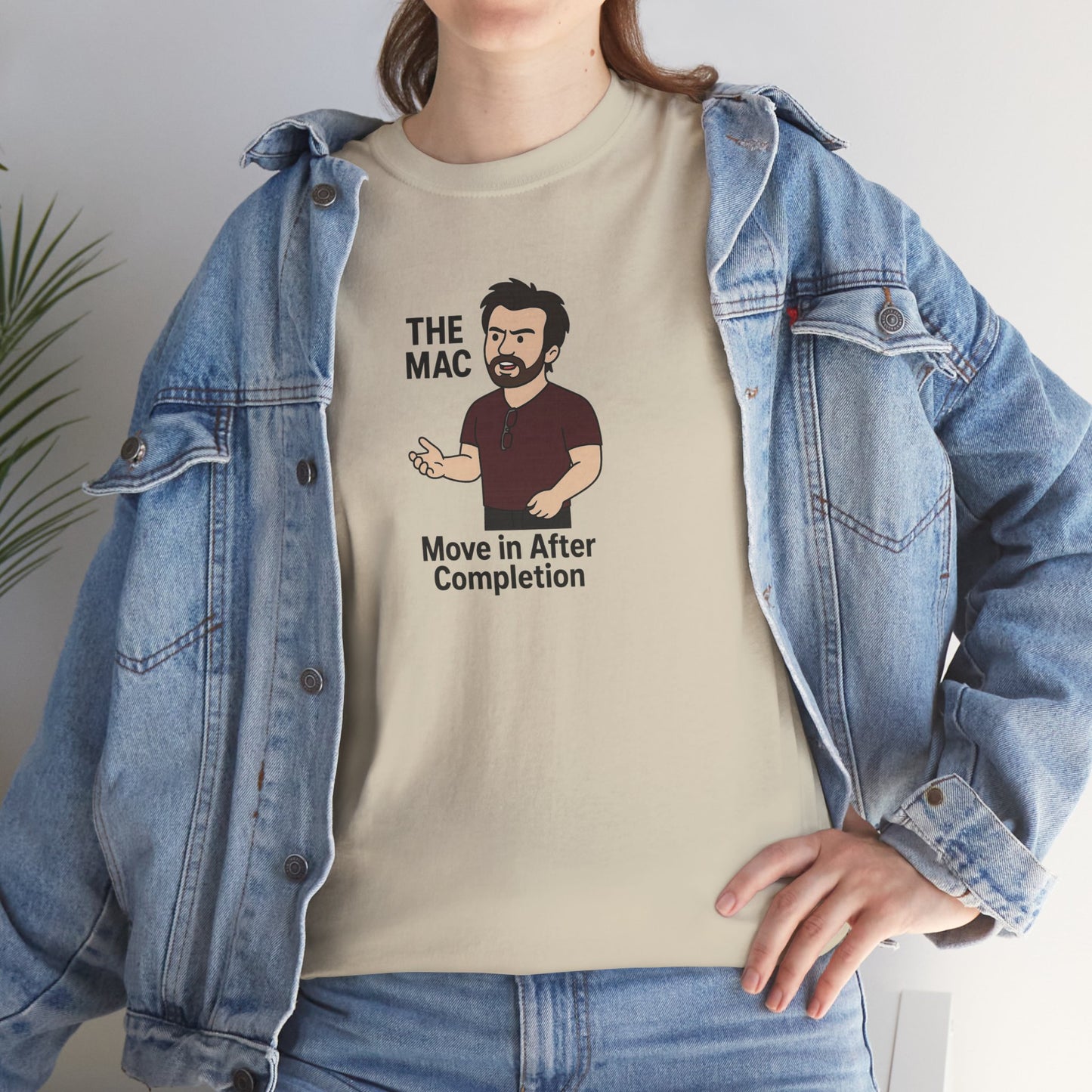 The Mac Unisex Heavy Cotton Tee -' Graphic T-Shirt