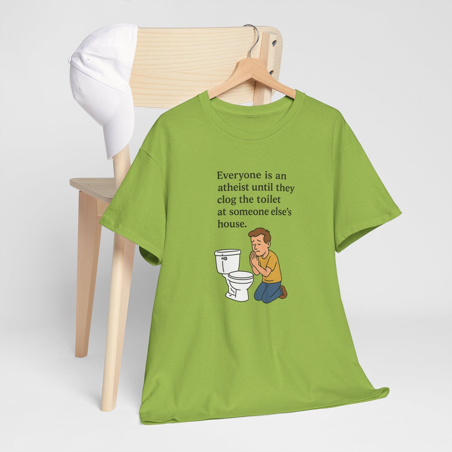 Clog toilet Unisex Heavy Cotton Tee