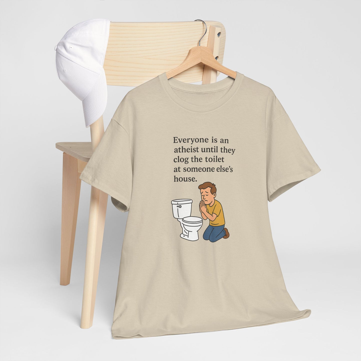Clog toilet Unisex Heavy Cotton Tee