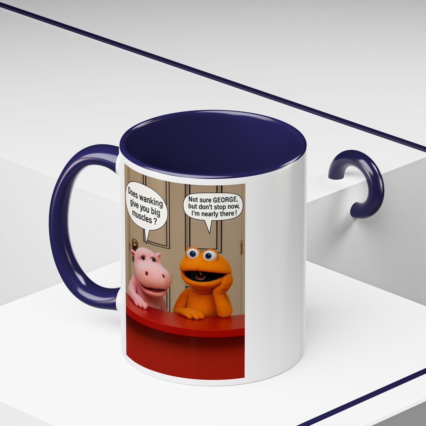 Rainbow funny Mug - 11oz,