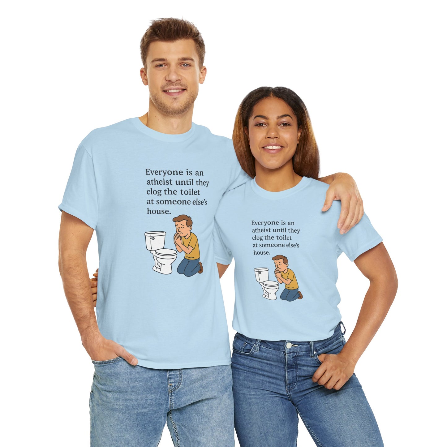 Clog toilet Unisex Heavy Cotton Tee