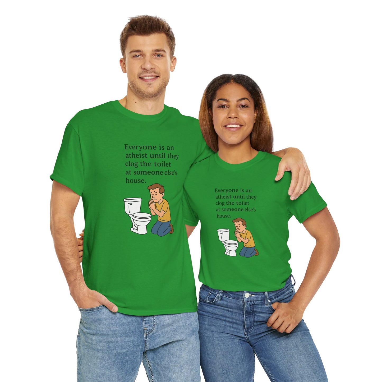 Clog toilet Unisex Heavy Cotton Tee