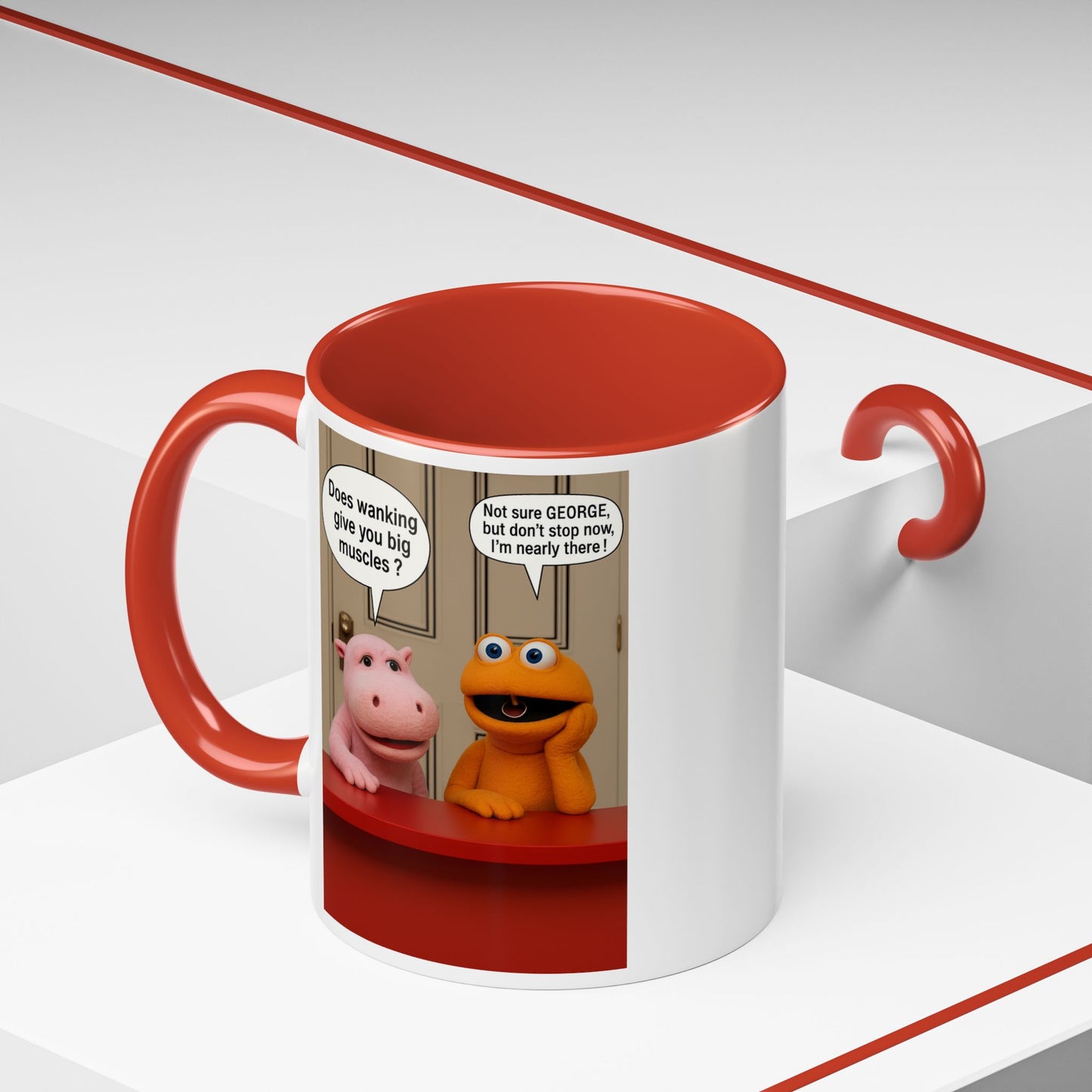 Rainbow funny Mug - 11oz,
