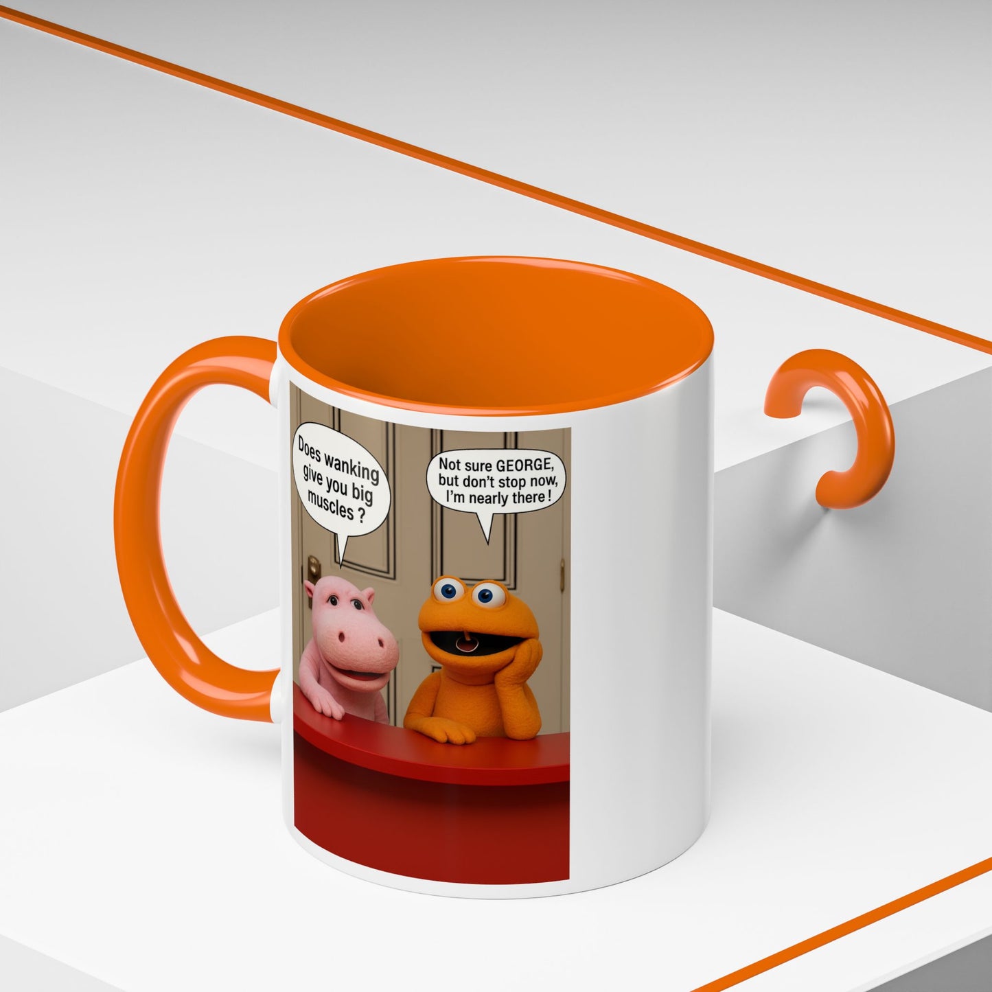 Rainbow funny Mug - 11oz,