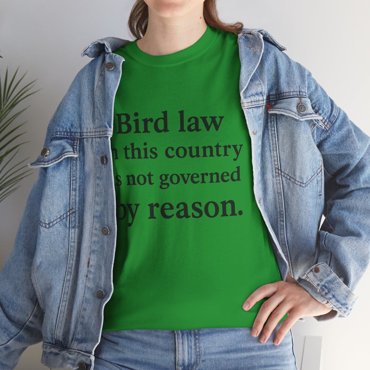 Bird Law Unisex Heavy Cotton Tee