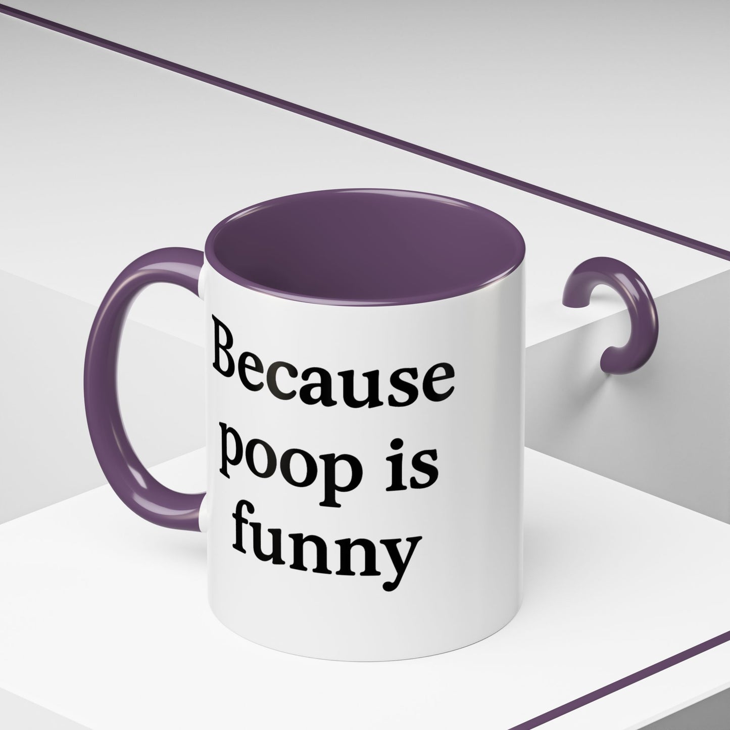 Poop is funny Mug - 11oz,
