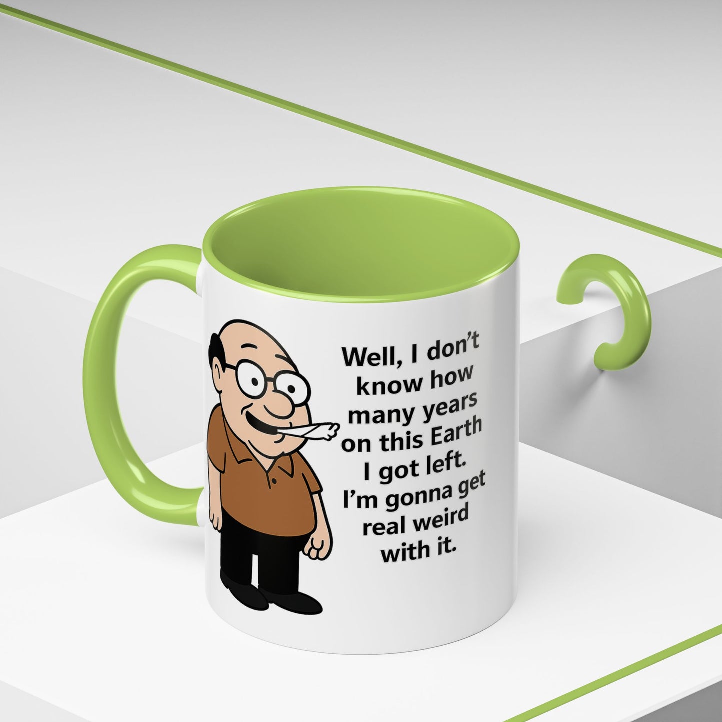 Get weird with it funny Mug - 11oz,