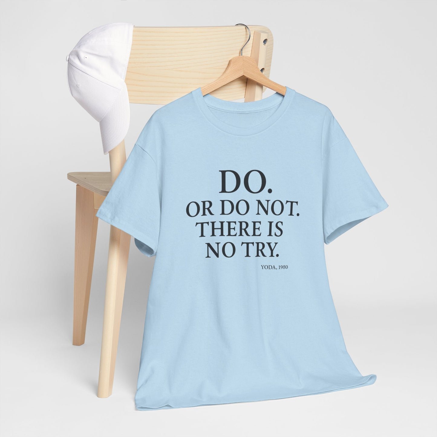 Yoda quote Unisex Heavy Cotton Tee