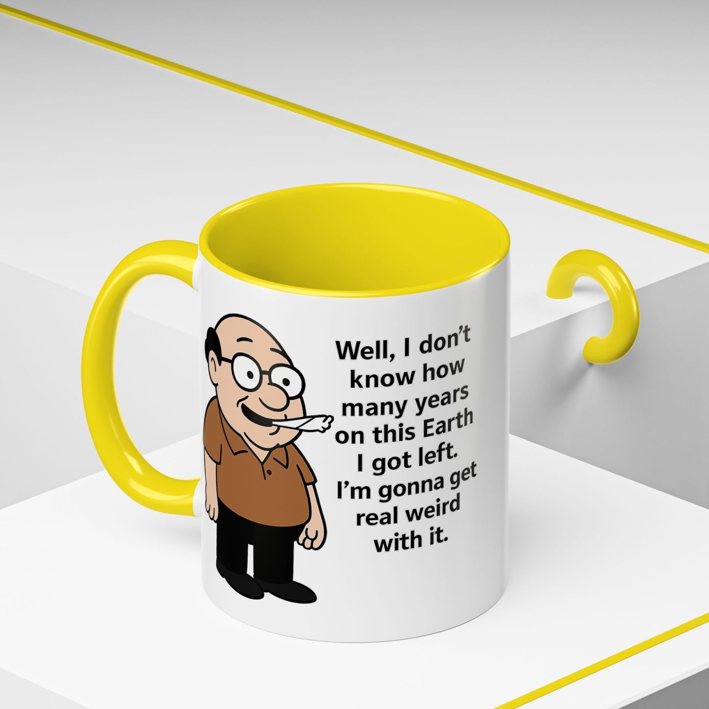 Get weird with it funny Mug - 11oz,
