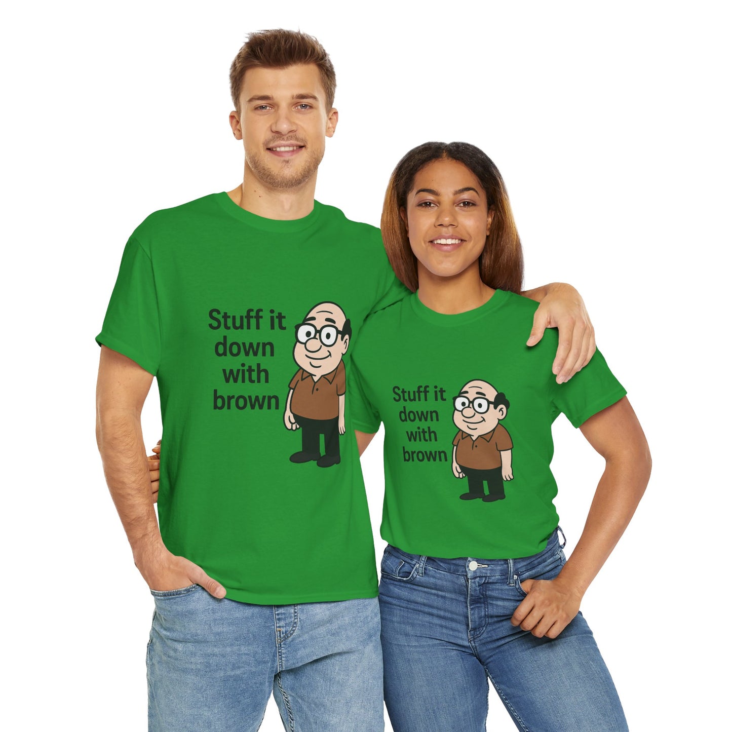 Stuff it down Unisex Heavy Cotton Tee