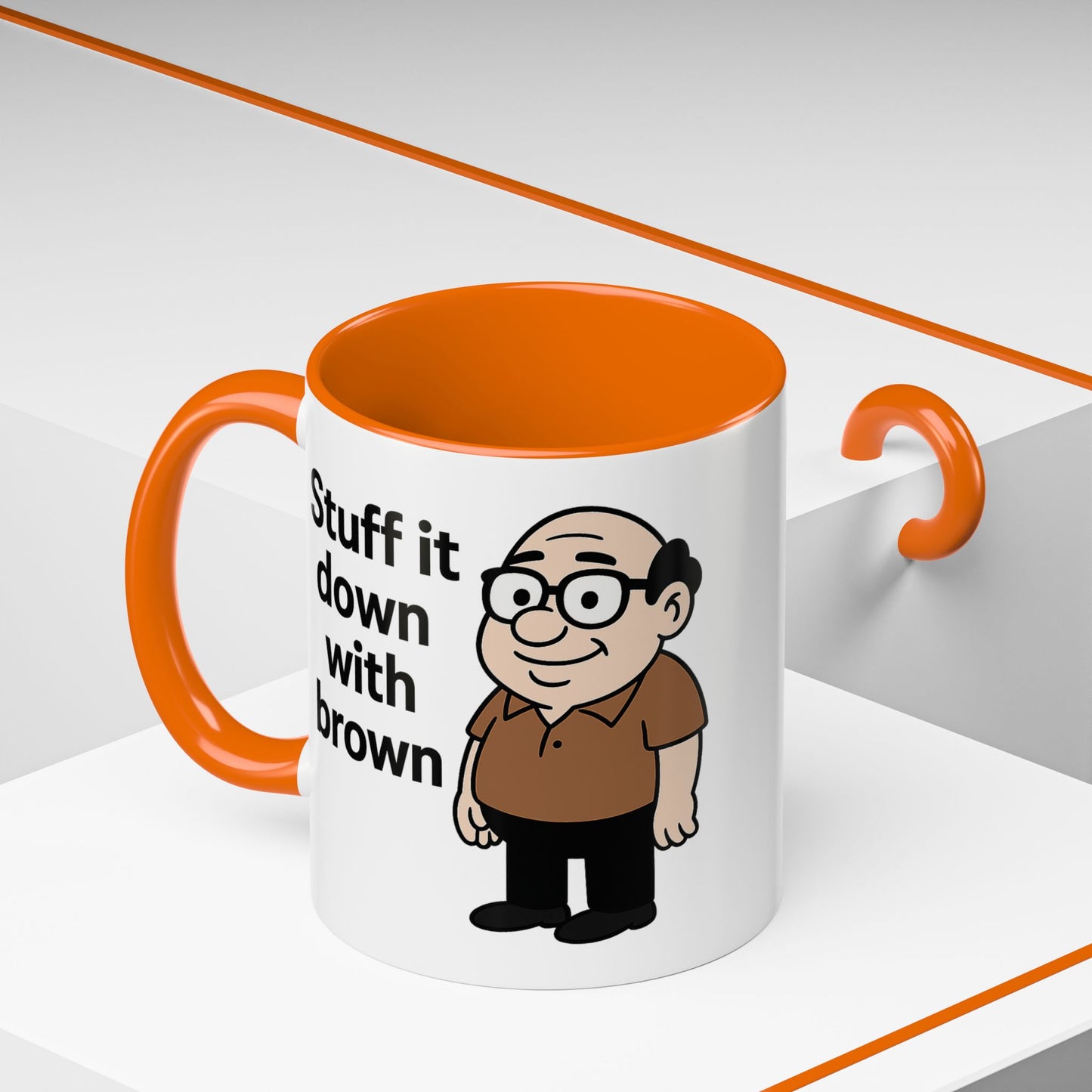 Down with Brown Mug - 11oz,
