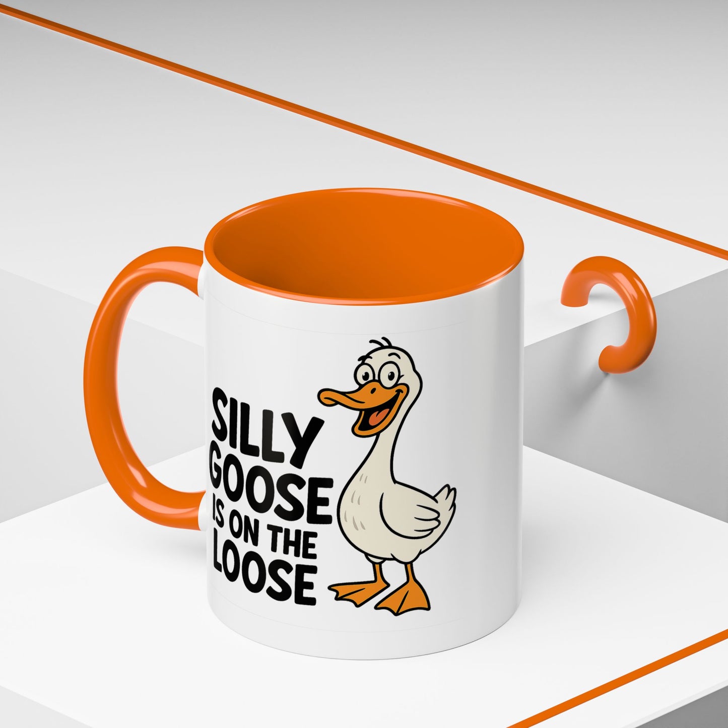 Silly goose funny Mug - 11oz,