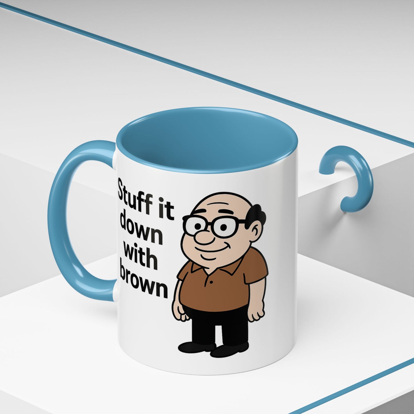Down with Brown Mug - 11oz,