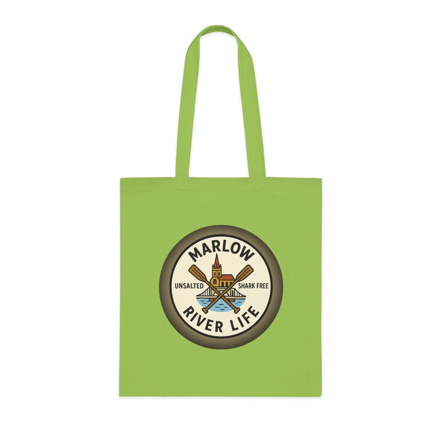 Marlow River Life Cotton Tote Bag - Unsalted & Shark Free