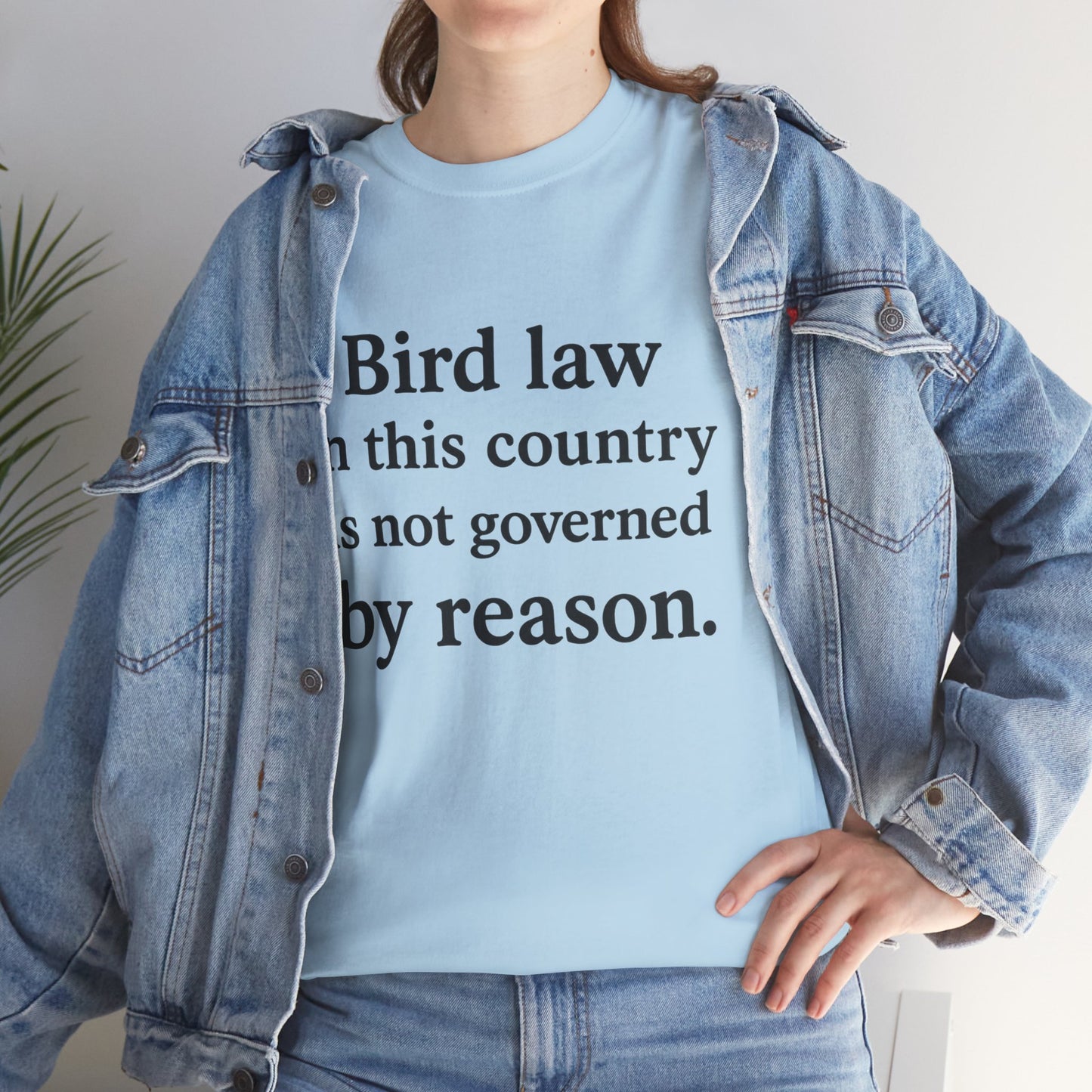 Bird Law Unisex Heavy Cotton Tee
