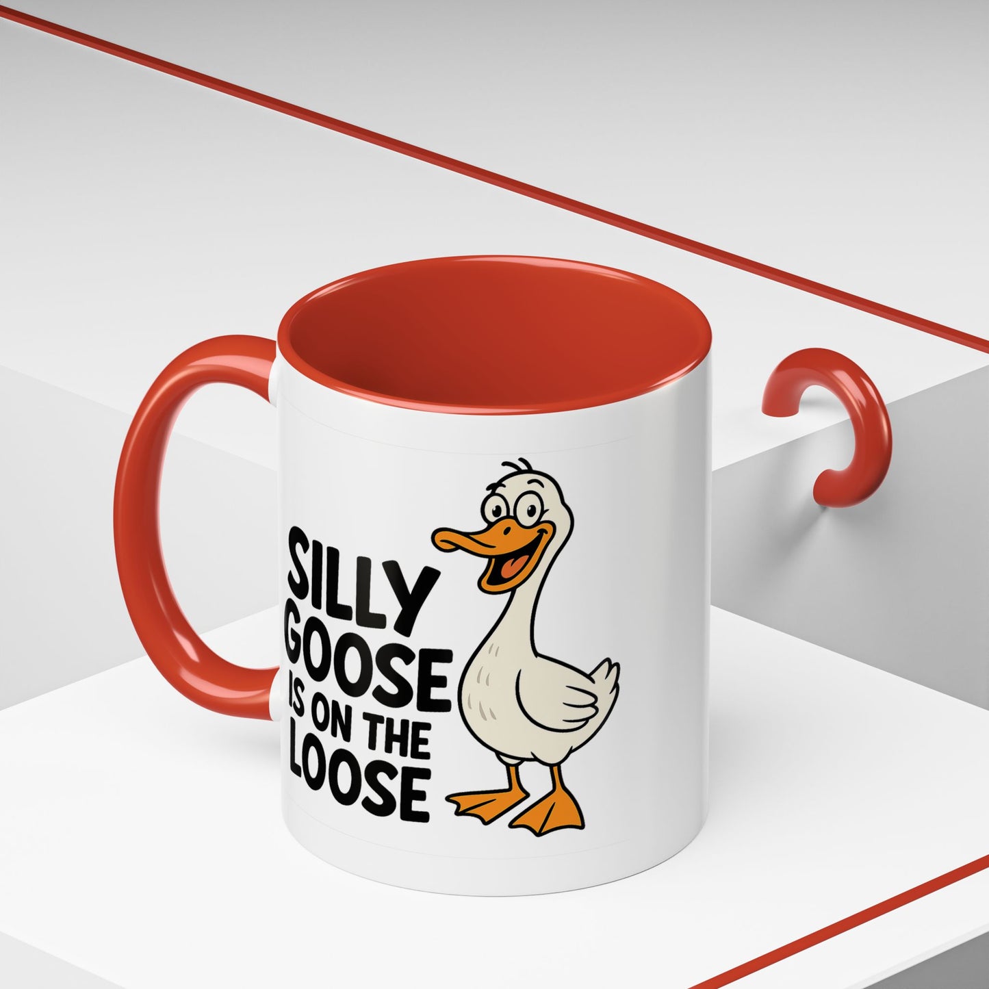 Silly goose funny Mug - 11oz,
