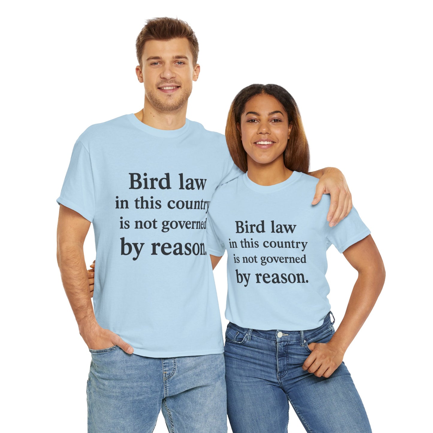 Bird Law Unisex Heavy Cotton Tee