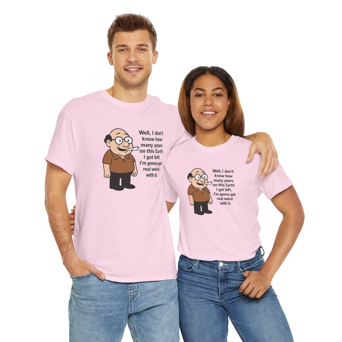 Weird with it Unisex Heavy Cotton Tee -' Graphic T-Shirt