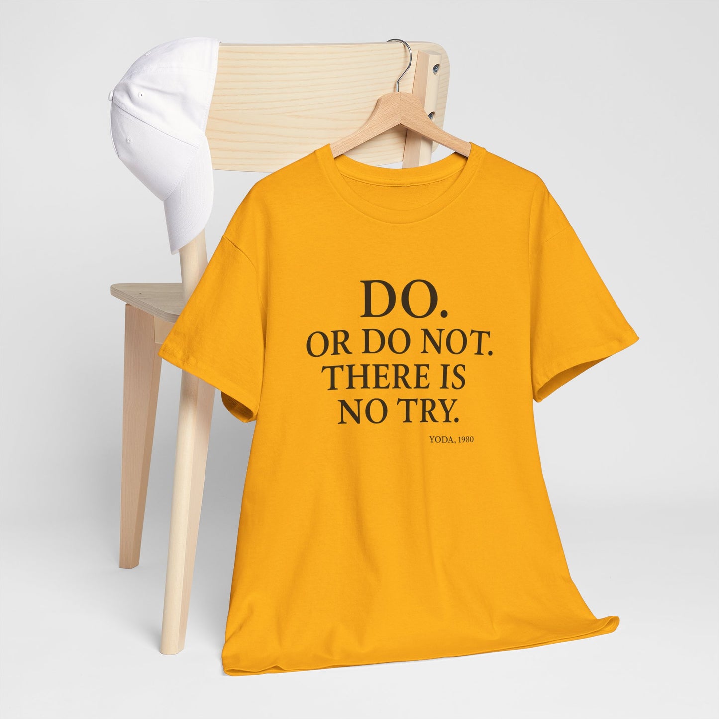 Yoda quote Unisex Heavy Cotton Tee