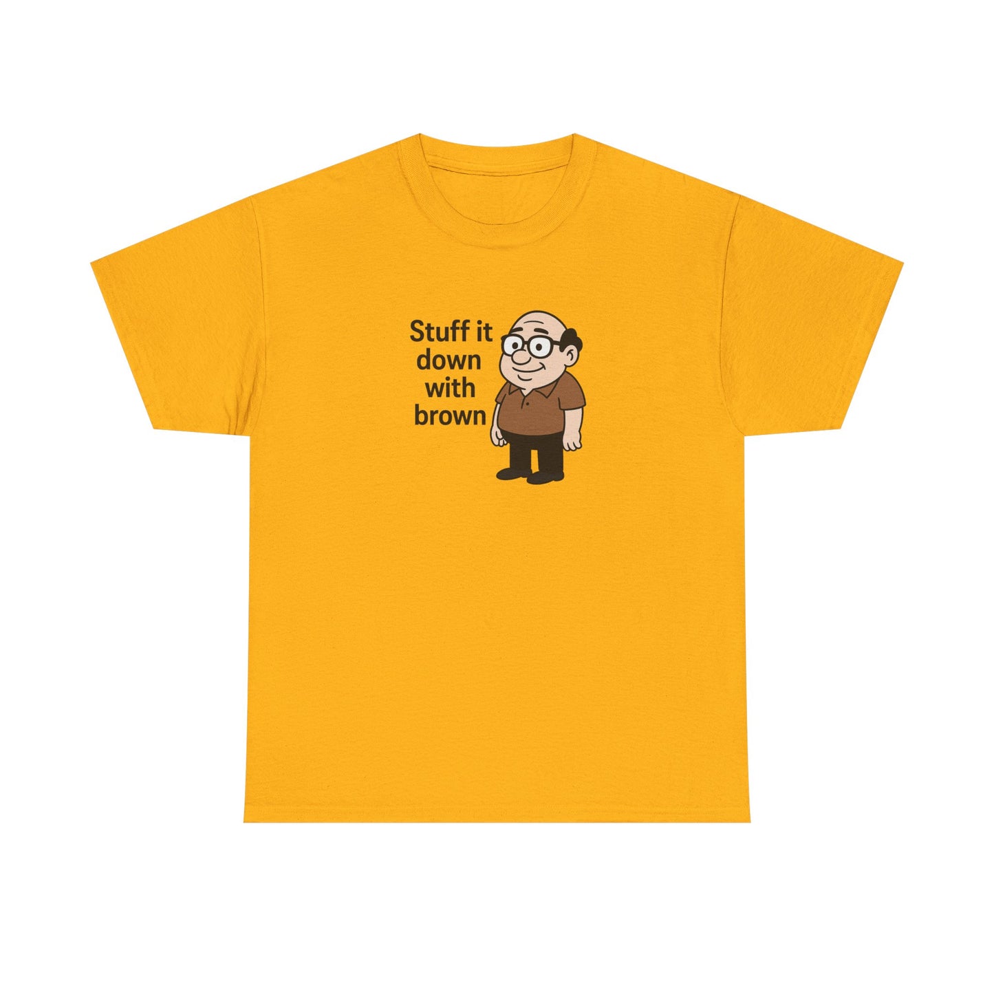 Stuff it down Unisex Heavy Cotton Tee -' Graphic T-Shirt