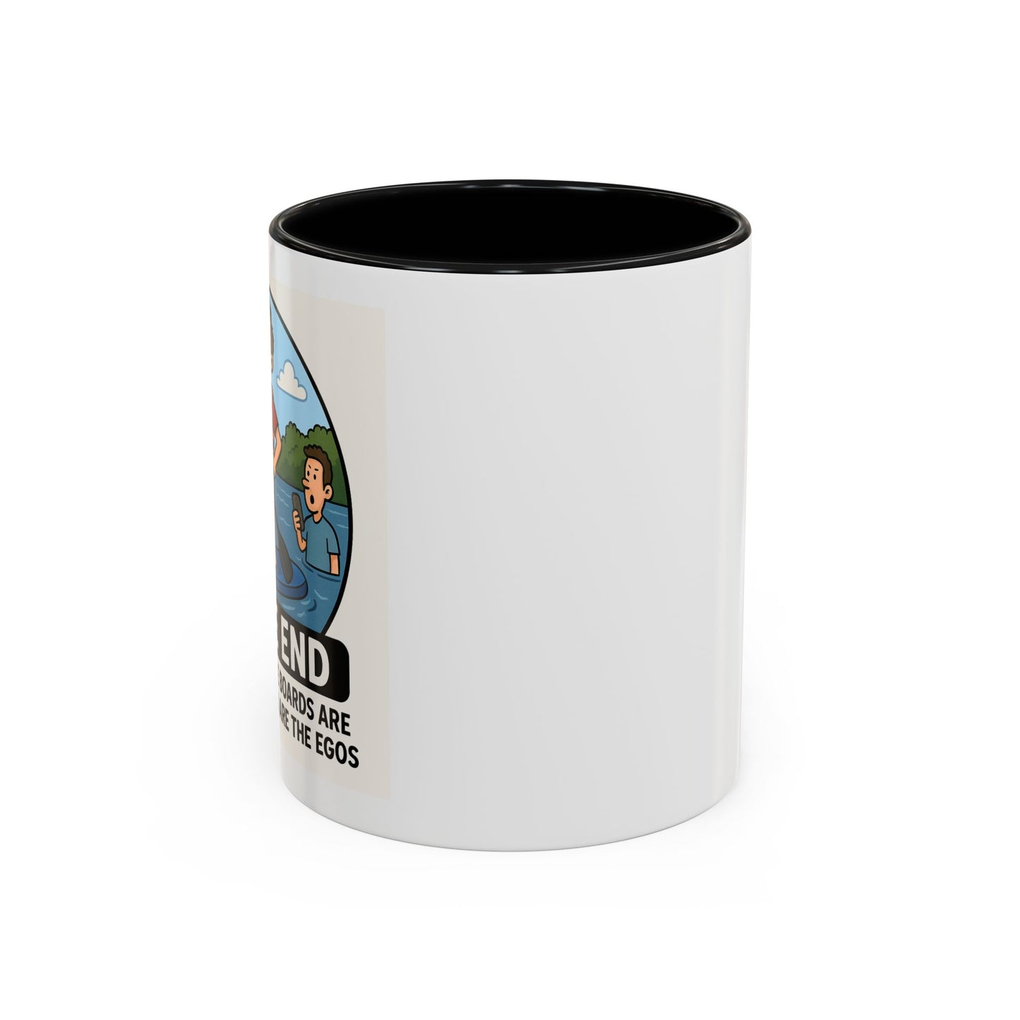 Bourne End Ego Funny Coffee Mug - 11oz,