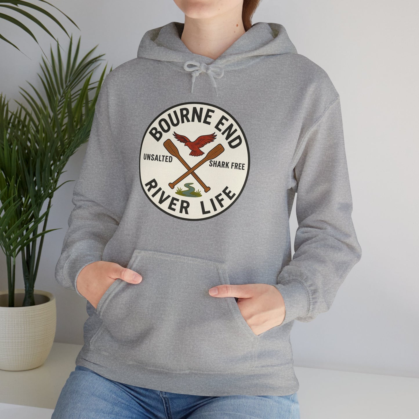 Bourne End River Life Hoodie - Unisex Heavy Blend™ Sweatshirt