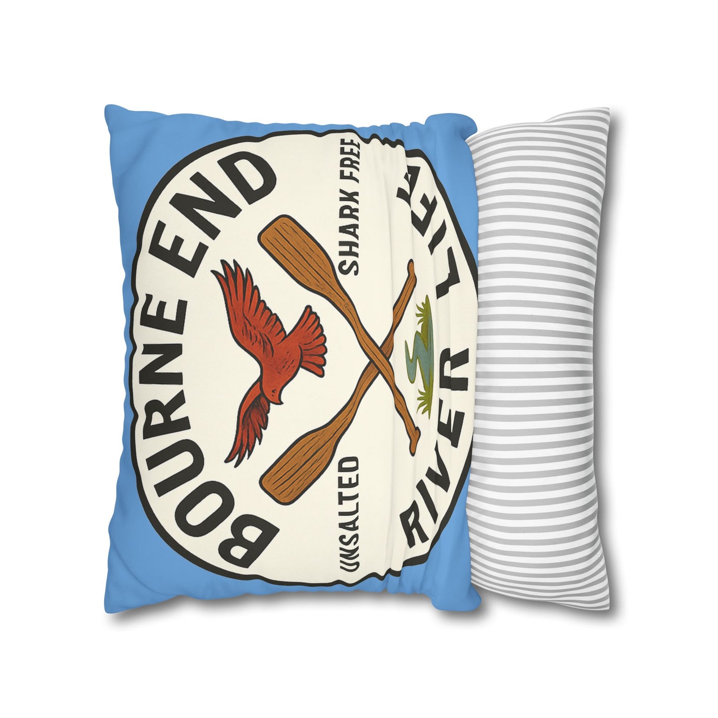 Bourne End River Life Decorative Pillowcase