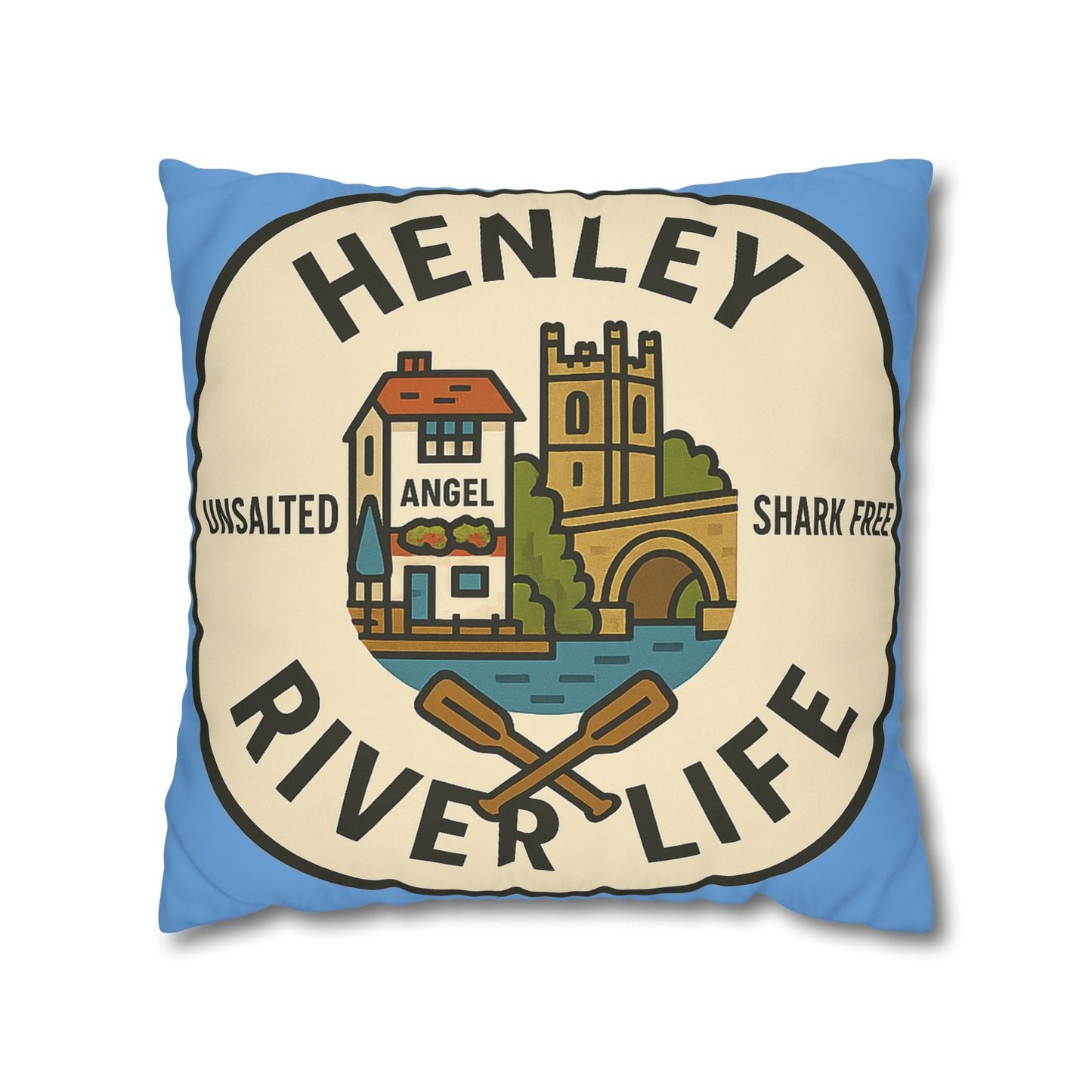 Henley River Life Decorative Pillowcase