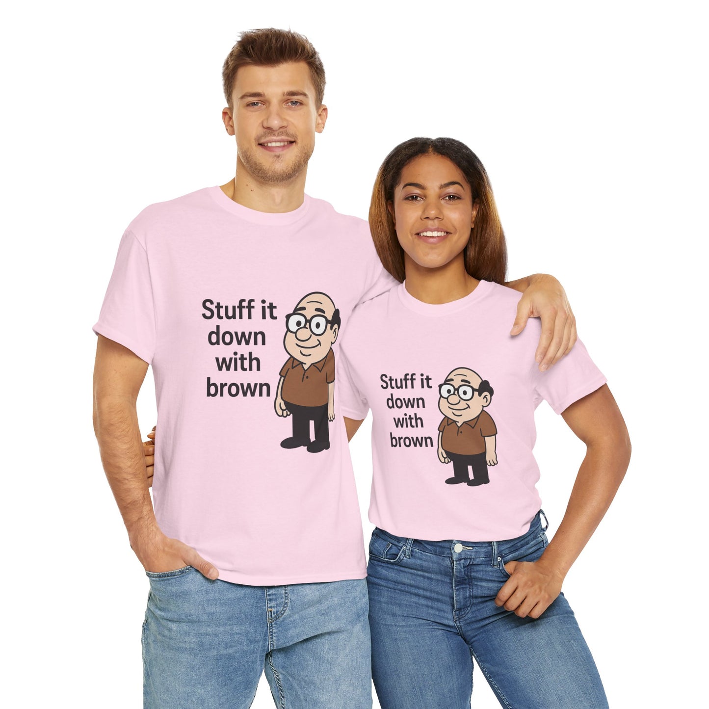 Stuff it down Unisex Heavy Cotton Tee