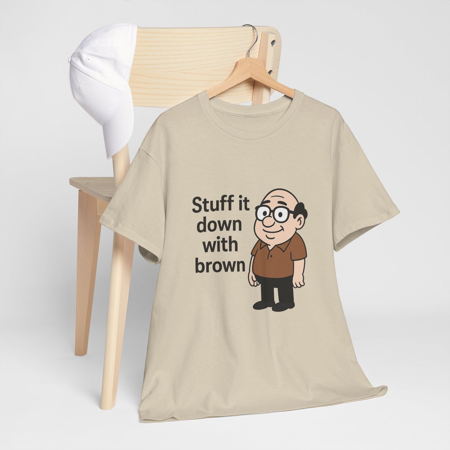 Stuff it down Unisex Heavy Cotton Tee