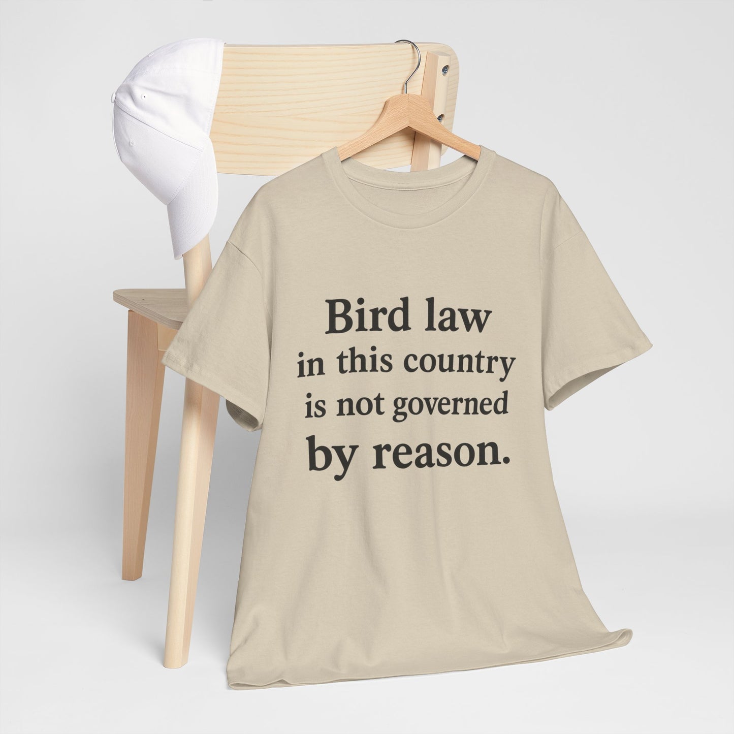 Bird Law Unisex Heavy Cotton Tee
