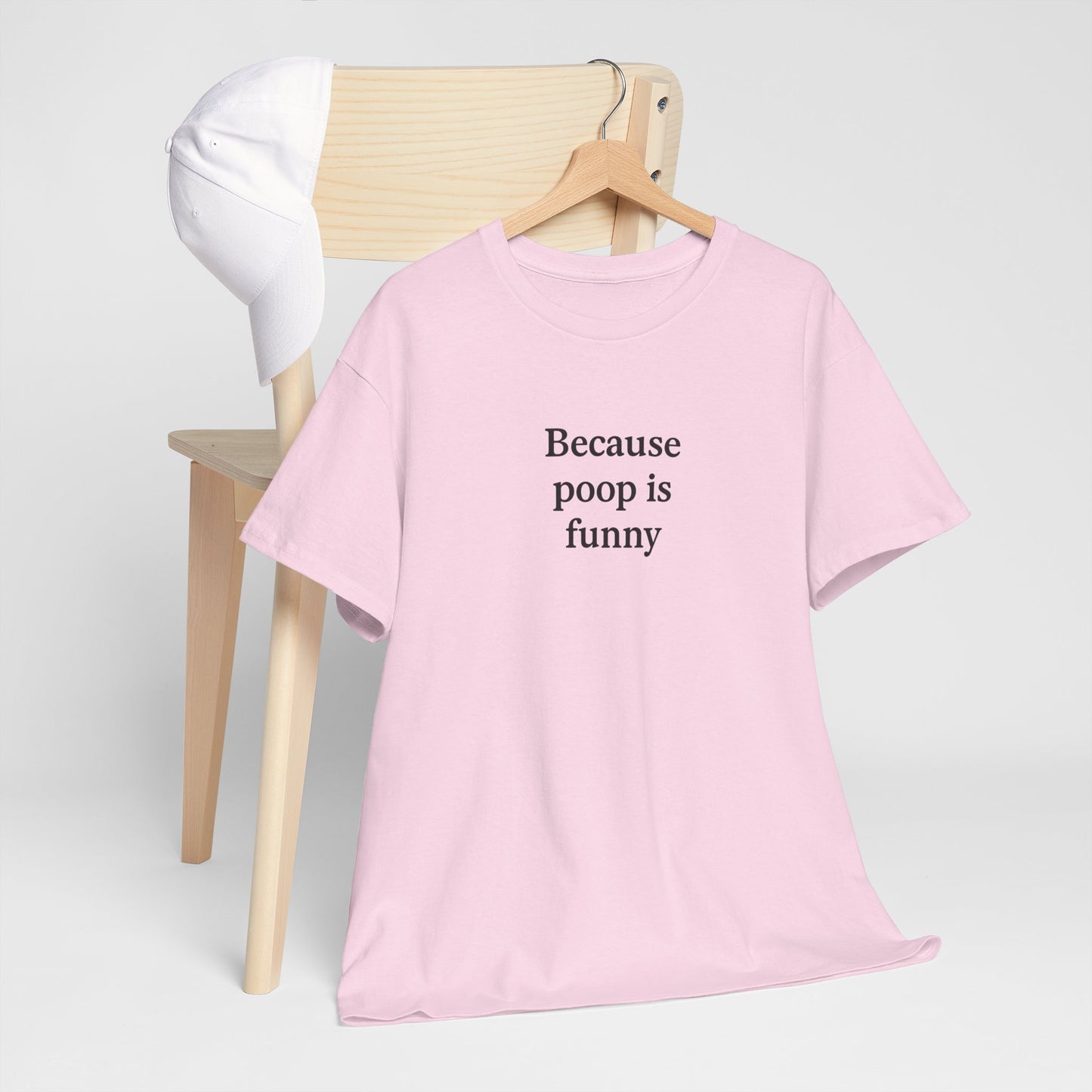 Poop Unisex Heavy Cotton Tee