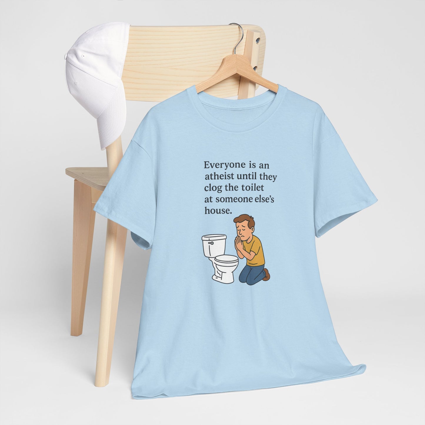 Clog toilet Unisex Heavy Cotton Tee
