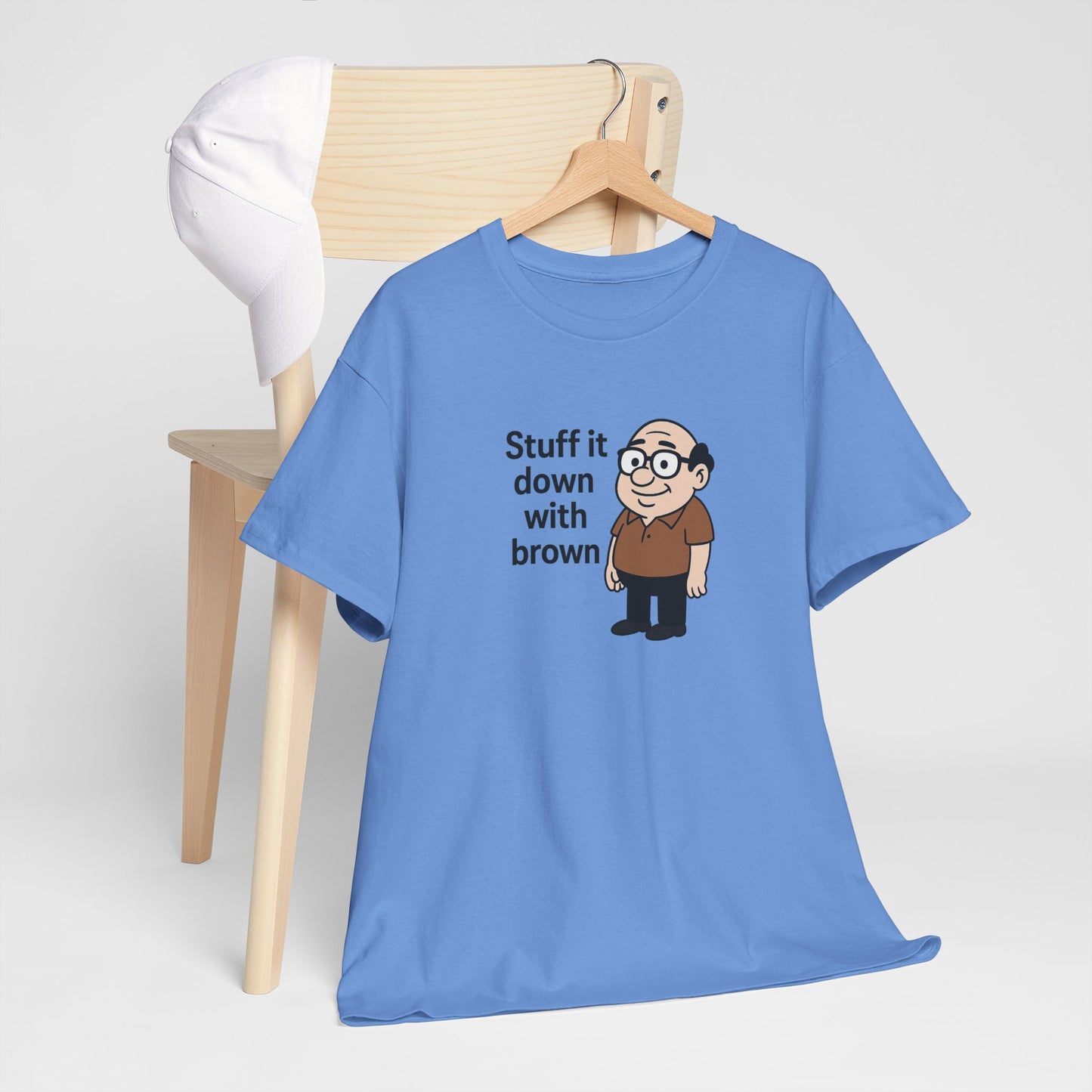 Stuff it down Unisex Heavy Cotton Tee -' Graphic T-Shirt