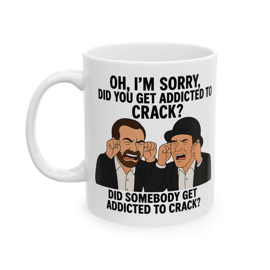 Addicted to crack - Perfect for Coffee Lovers & Gift Giving