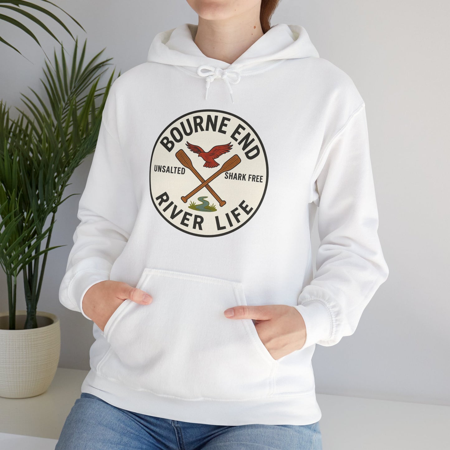 Bourne End River Life Hoodie - Unisex Heavy Blend™ Sweatshirt