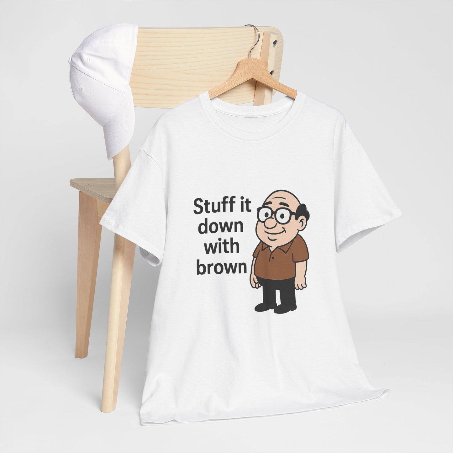 Stuff it down Unisex Heavy Cotton Tee