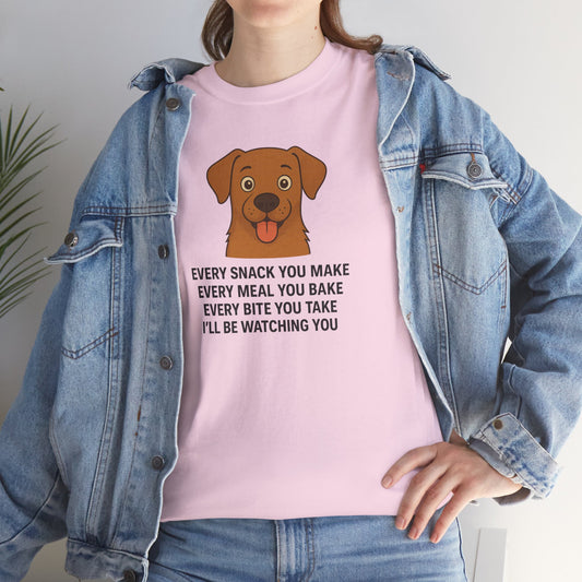 Dogs every snack Unisex Heavy Cotton Tee -